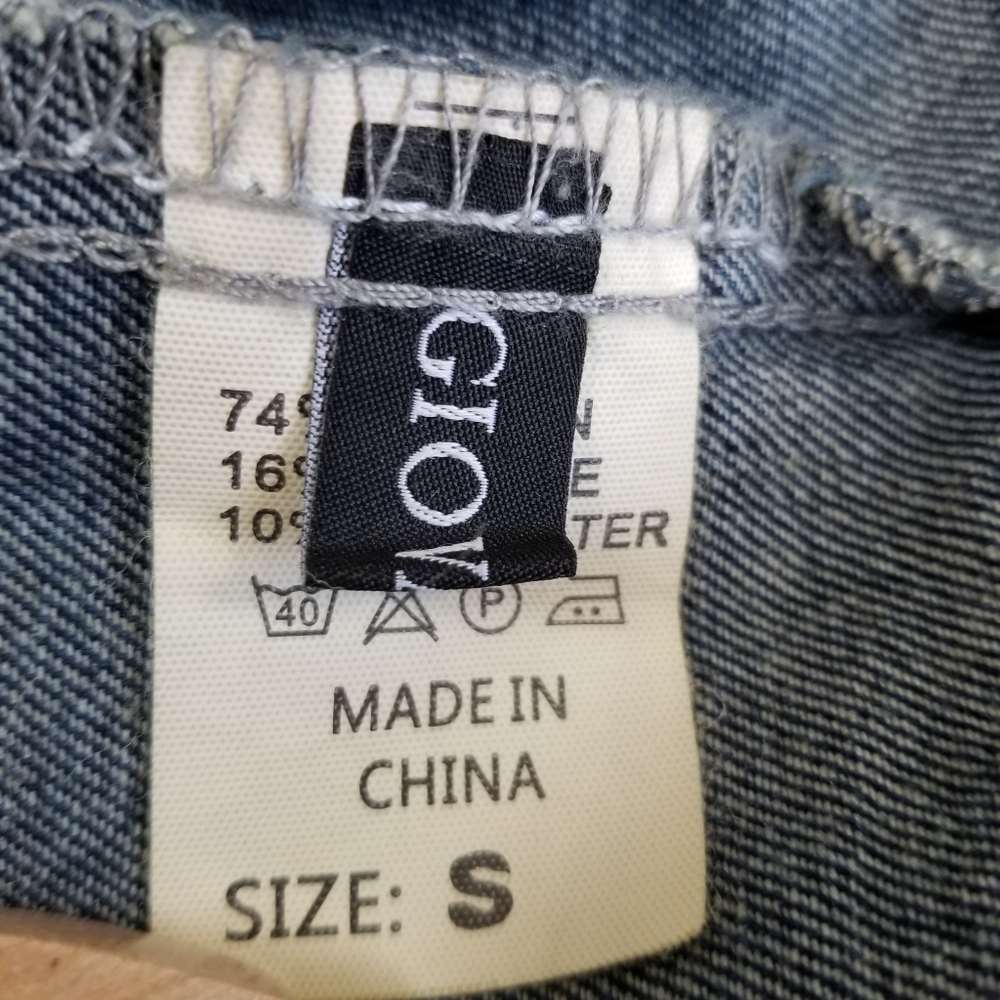 Giovanco Denim Jacket Small - Picture 6 of 6